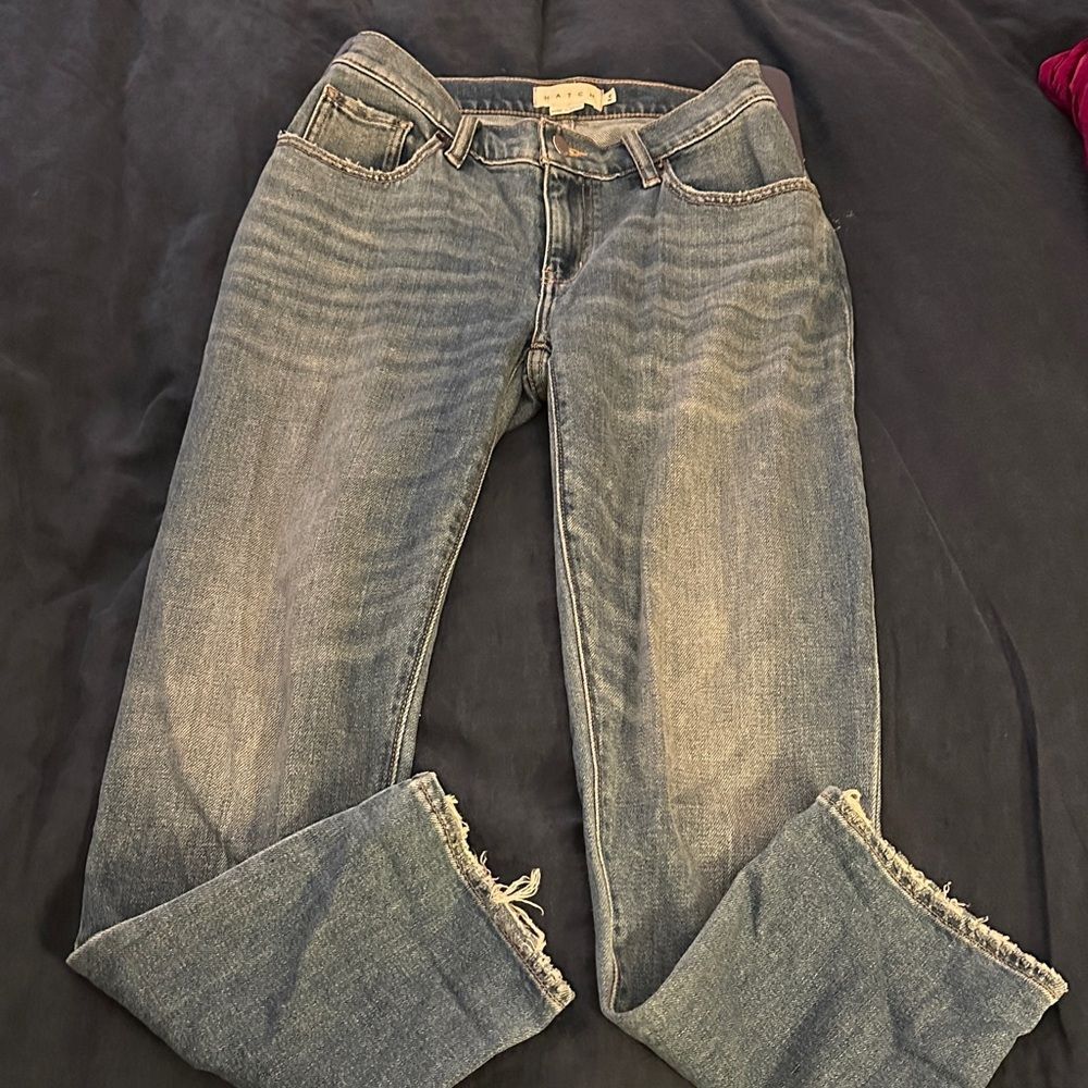 Hatch Maternity Blue Denim Jeans size 24
